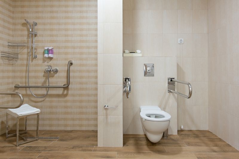 Compact Shower with Corner Bench